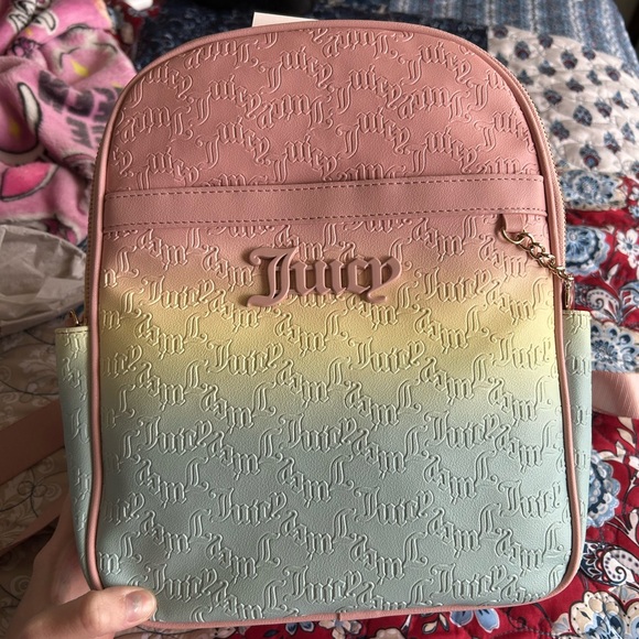 Juicy Couture Pastel Ombre Backpack - Picture 1 of 5